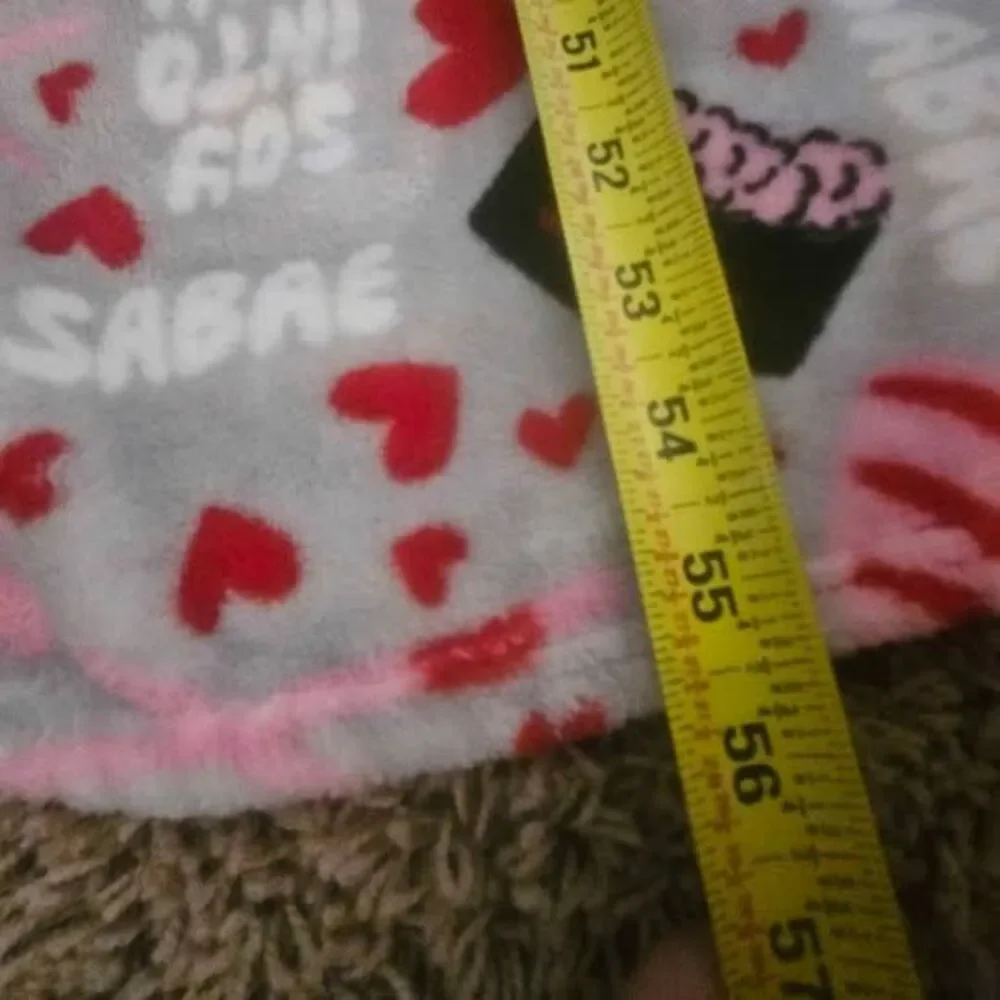 Sushi Print Fleece Throw Blanket
